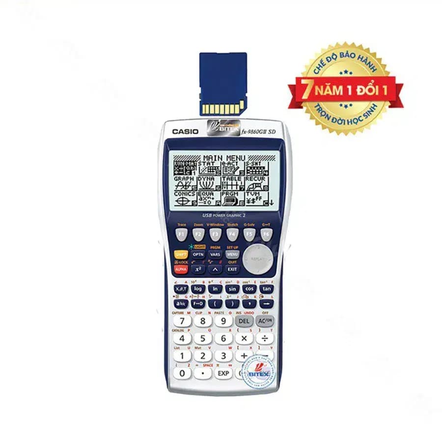Máy tính Casio FX- 9860GII- SD