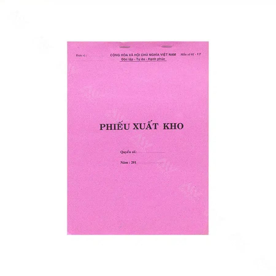 Phiếu xuất kho – phiếu nhập kho 2 liên – 3 liên A4