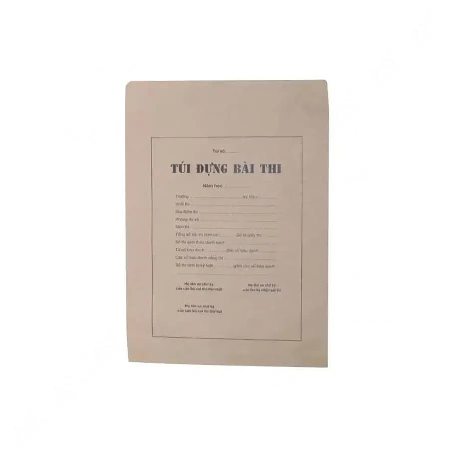 Túi đựng giấy thi – đề thi